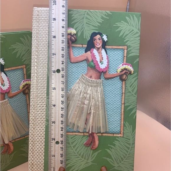 Hula girl 2 writeing journals books New 2004 diary - Picture 3 of 11